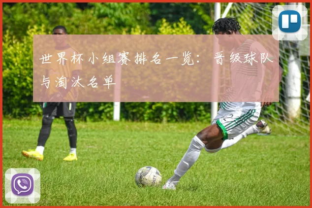 世界杯小组赛排名一览：晋级球队与淘汰名单
